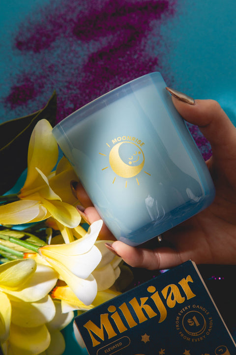 Moonrise | Neroli & Plum Coconut Soy 8oz Candle
