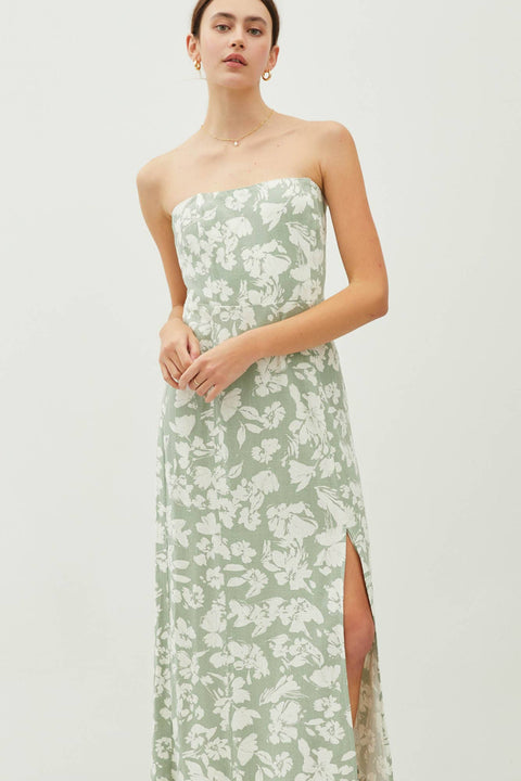 MULTI WAY MAXI LINEN DRESS