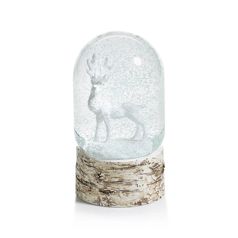 White Moose Snowglobe
