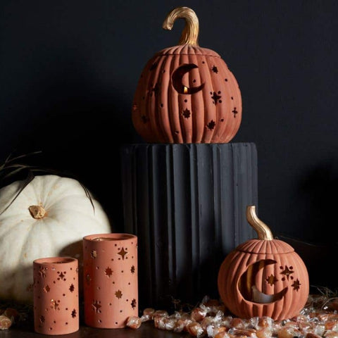 Terracotta Luminary Candleholder