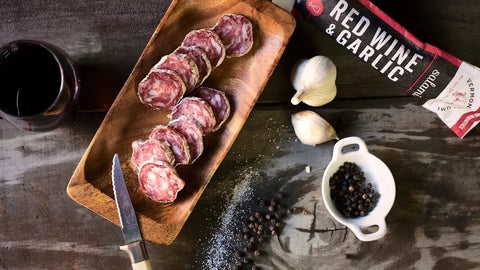 Vermont Salumi | Red Wine & Garlic