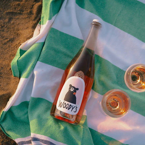 Woody's Sparkling Rose Non-Alcoholic Wine