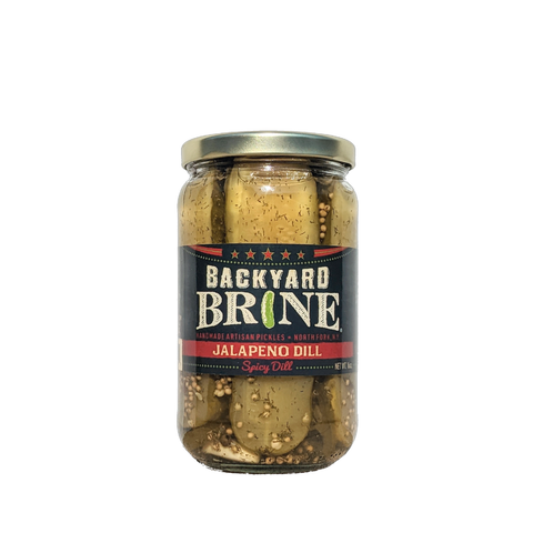 Jalapeno Dill | Spicy Dill Pickles, 16 oz