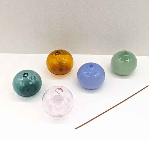 Glass Bobble | Bud Vase | Incense Holder